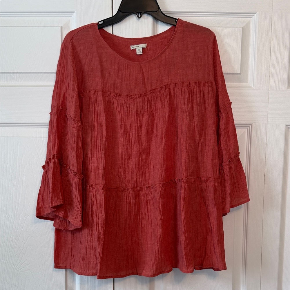 Cato Ruffled Blouse XL